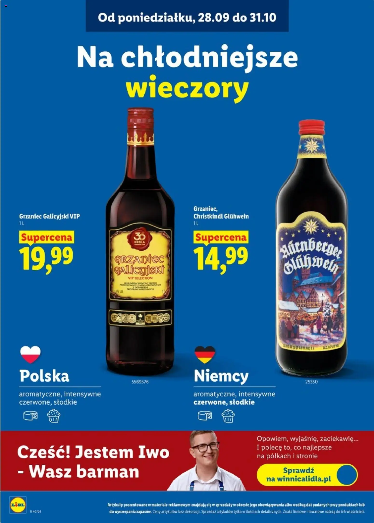Lidl Katalog karta win od 28.09.2026 | Strona: 3 | Produkty: Grzaniec galicyjski