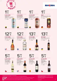 MAXIMA leidinys galioja nuo 28.05.2026 | Puslapis: 4 | Prekių: Degtinė, Vynas, Alus