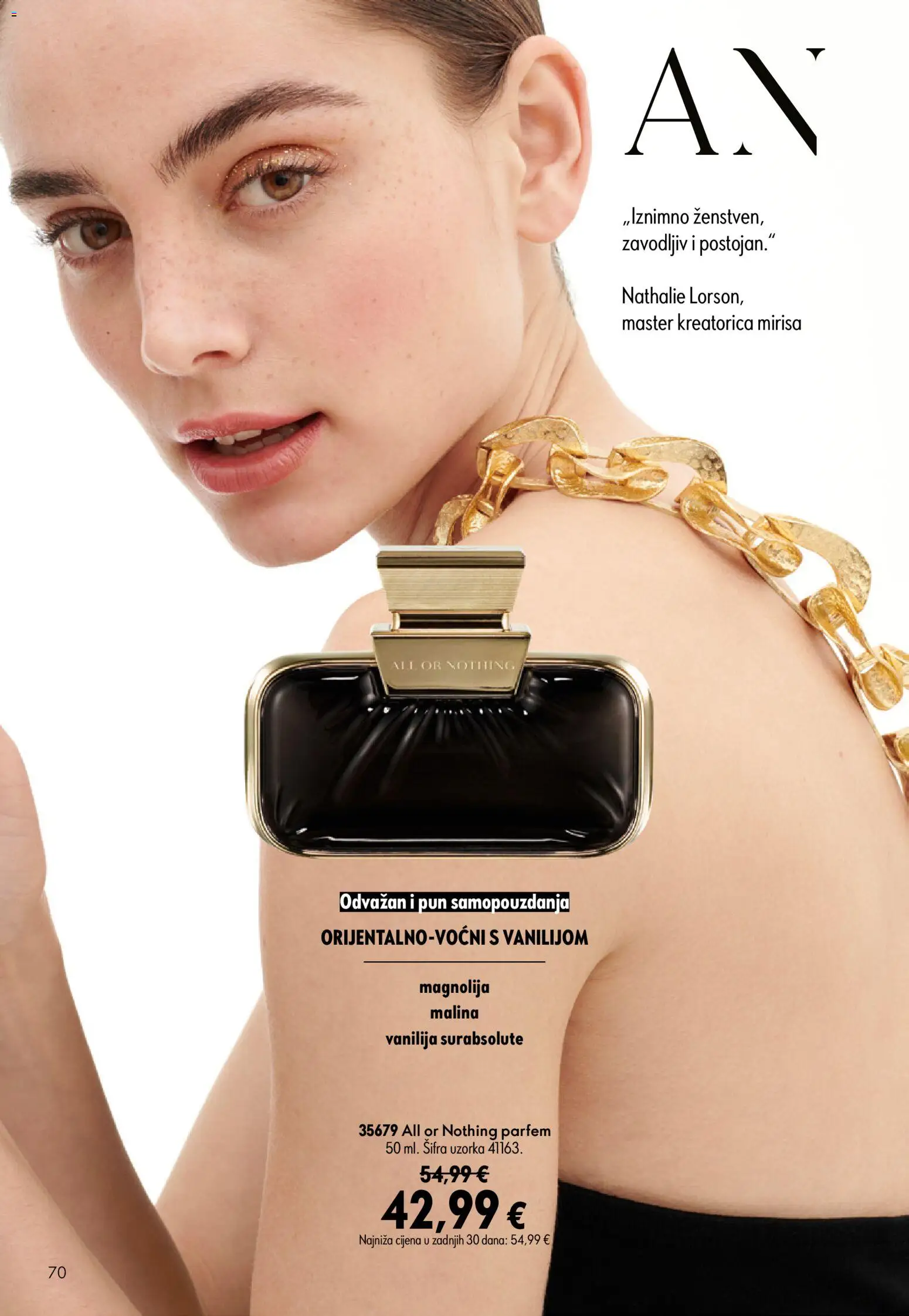 Oriflame katalog | vrijedi od 05.08.2026 | Stranica: 70 | Proizvodi: Parfem
