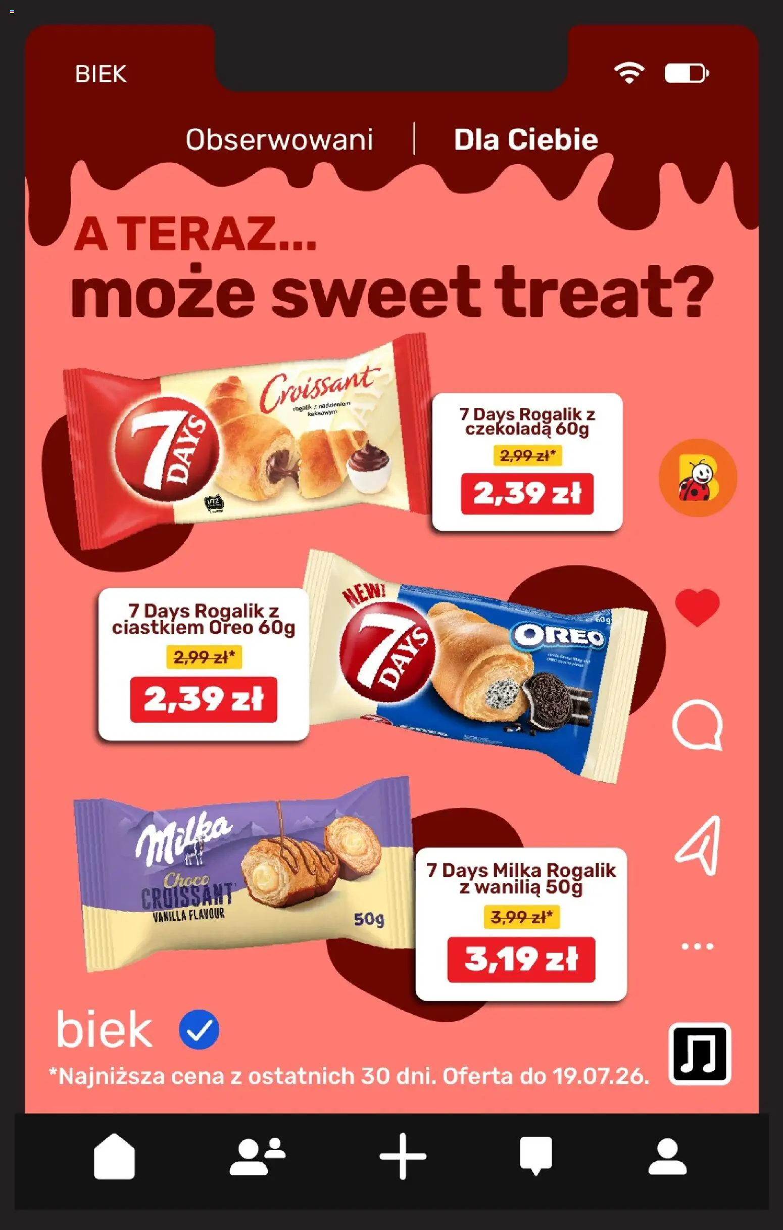 Biedronka gazetka - Biek od 17.07.2026 | Strona: 13 | Produkty: Milka, Czekolada