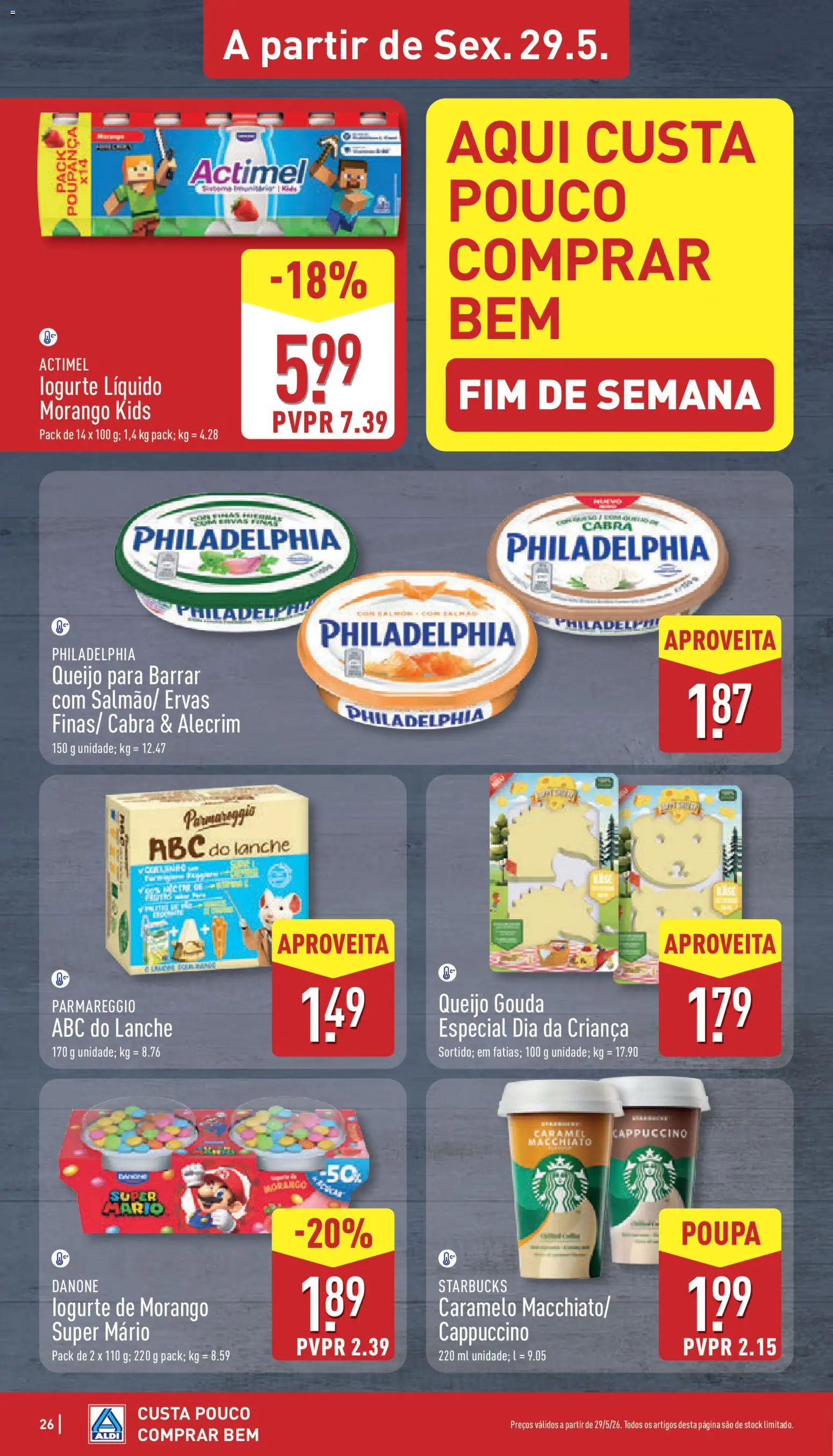 Aldi folheto │ válido de 25.05.2026 | Página: 26 | Produtos: Queijo