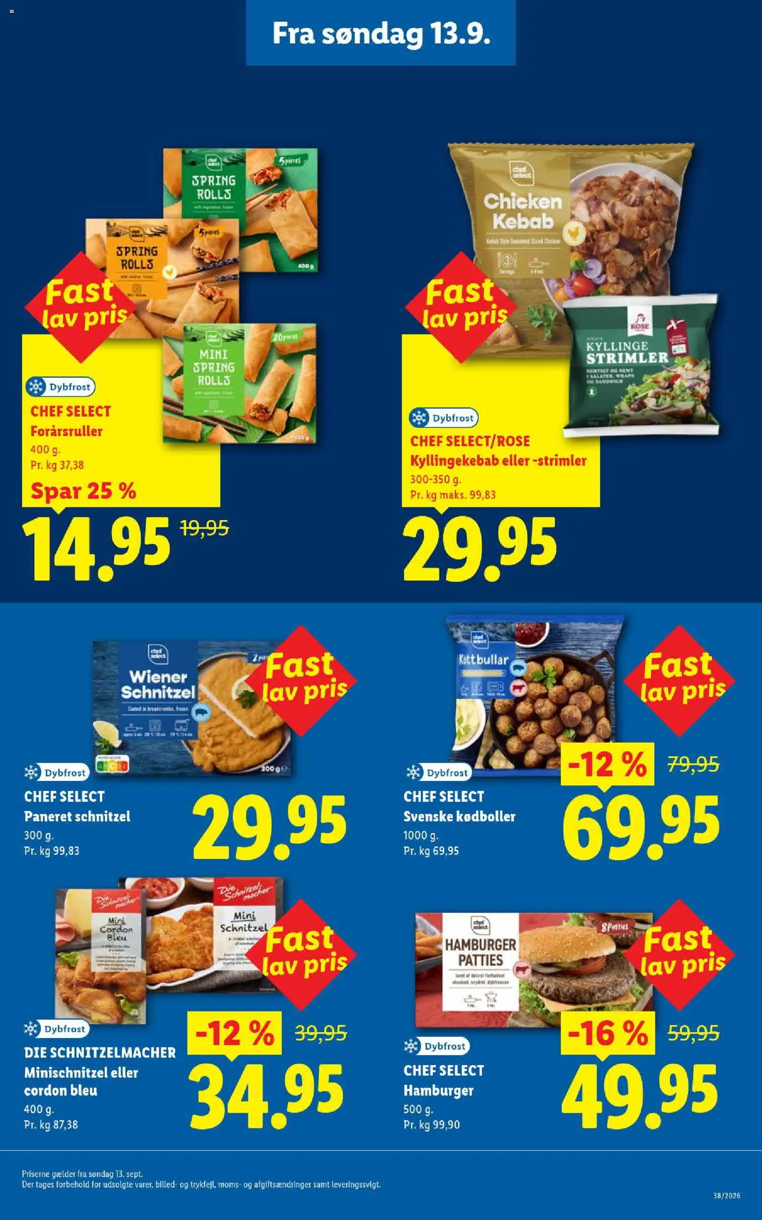 Lidl tilbudsavis – gyldig fra 13/09/2026 | Side: 13 | Produkter: Kebab