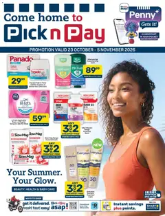 Pick n Pay specials catalogue – valid from 23/10/2026
