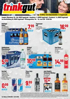 Trinkgut Prospekt Ingolstadt ab 28.09.2026 gültig
