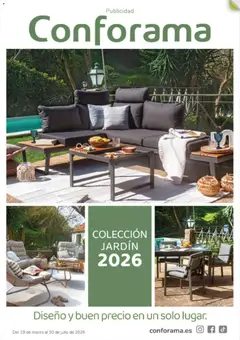 Vista previa Conforama Guía Jardín 2026 válido desde el 19.03.2026