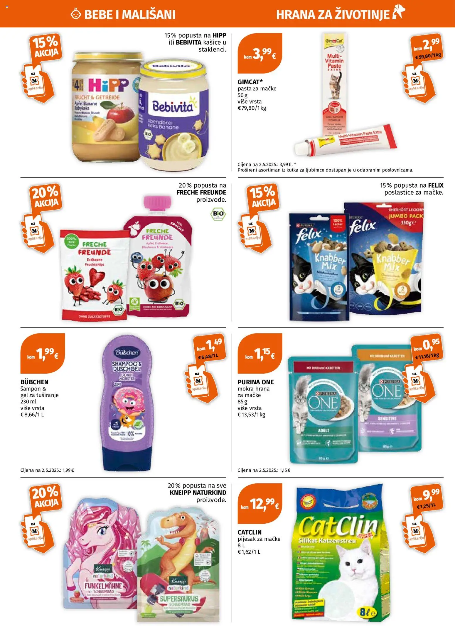 Müller katalog | vrijedi od 14.09.2026 | Stranica: 6 | Proizvodi: Banane, Keks, Hrana za mačke, Pasta