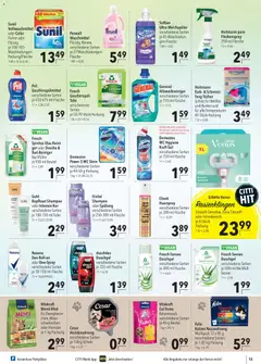 CITTI Markt Prospekt ab 15.07.2026 gültig | Seite: 15 | Produkte: Shampoo, Spülung, Geschirrspülmittel, Deospray