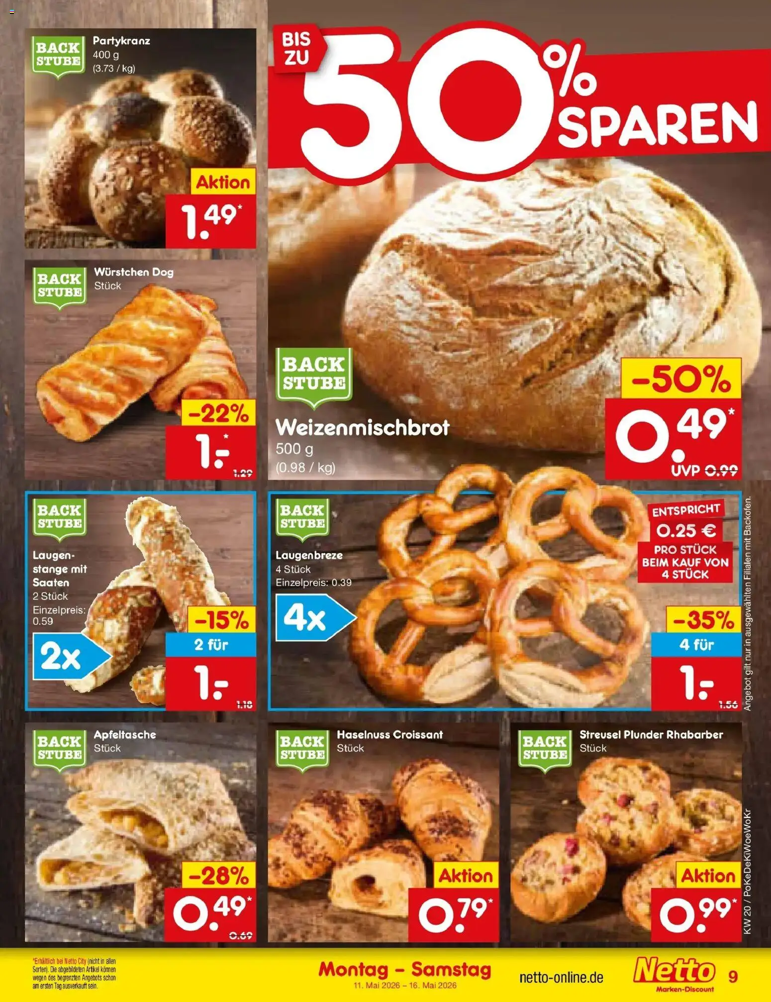 Netto Marken-Discount Prospekt Waiblingen-Bittenfeld	 (ab 10.05.2026) » Angebote | Seite: 10