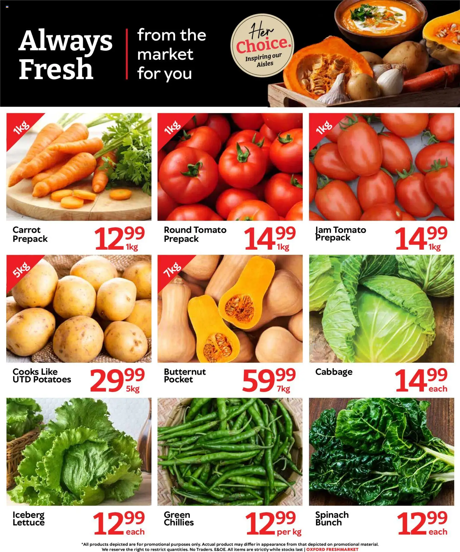 New Oxford Freshmarket catalogue – valid from 05/08/2026 | Page: 6 | Products: Jam, Potatoes, Lettuce