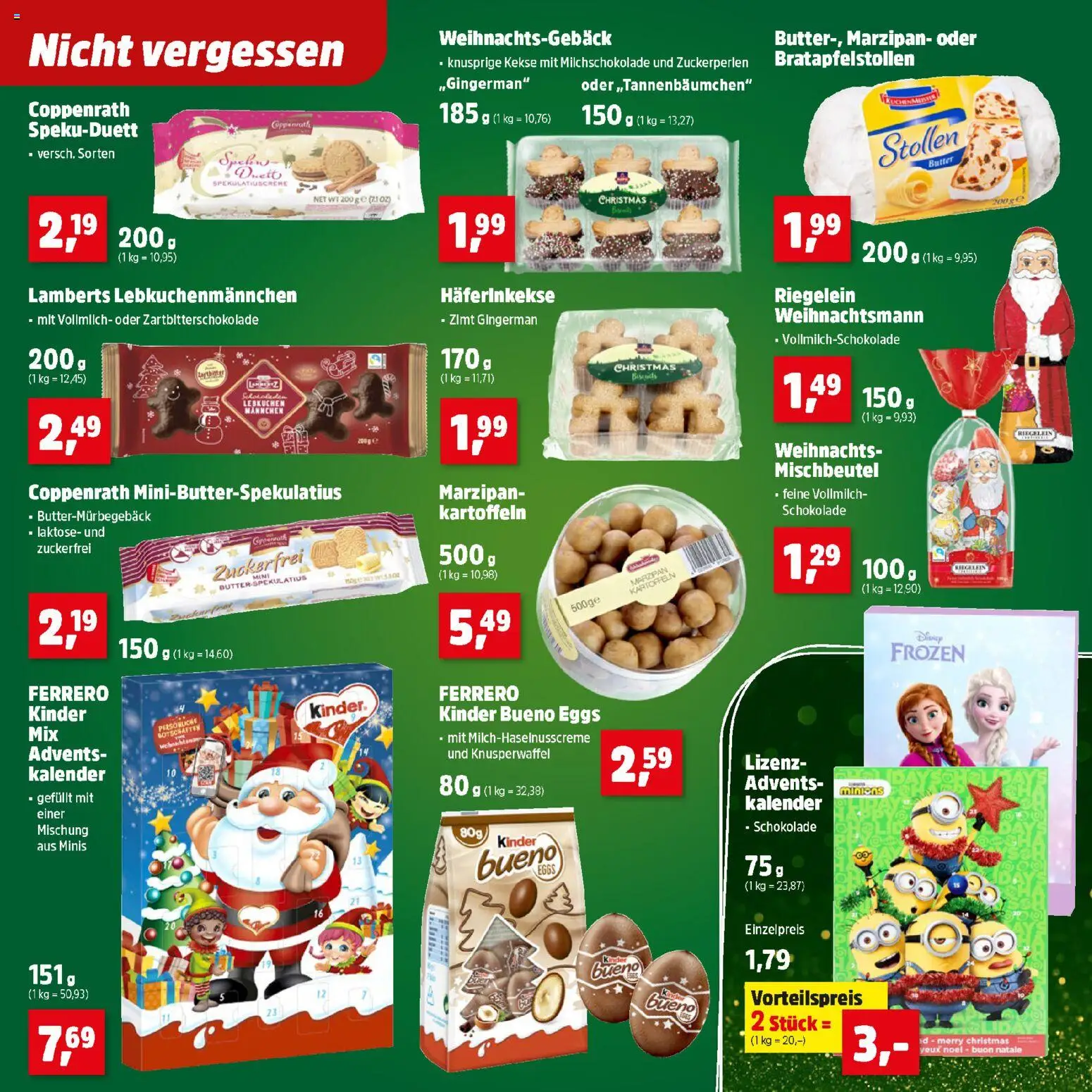 Thomas Philipps Vorschau nächste Woche gültig ab 02.11.2026 | Seite: 29 | Produkte: Kartoffeln, Vollmilch, Schokolade, Lebkuchen