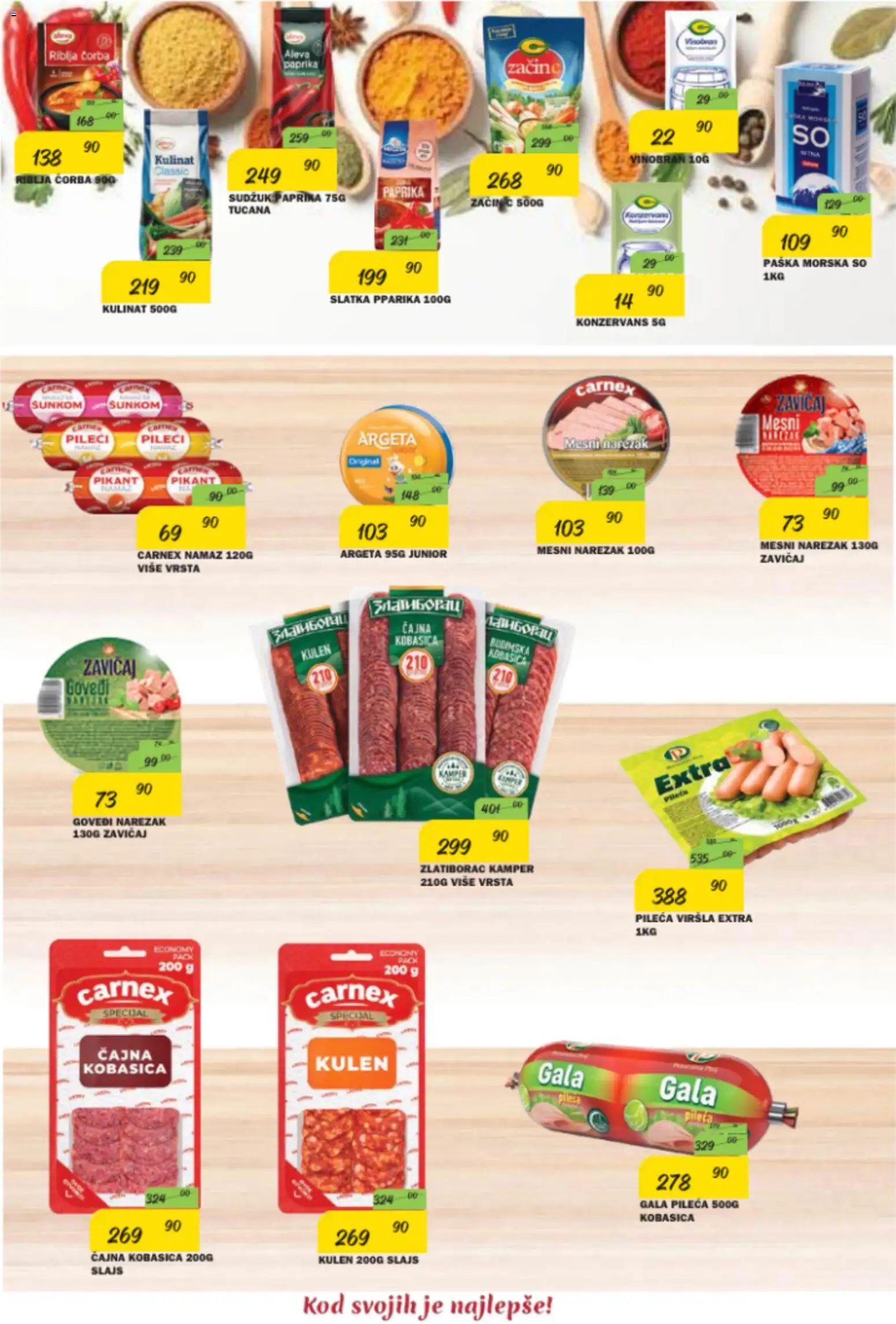 VP Dima katalog - važi od 30.07.2026 | Strana: 4 | Proizvode: Paprika, Kulen, Kobasica, Mesni narezak