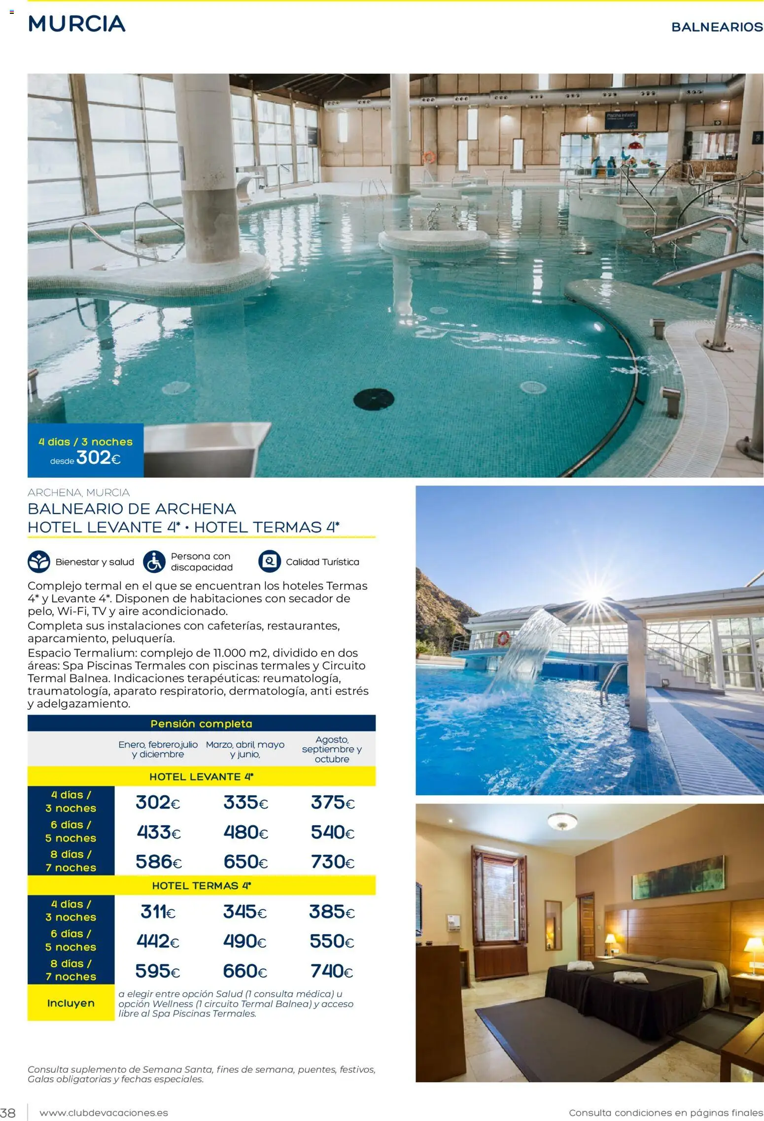 Viajes El Corte Inglés Club de Vacaciones │ válido desde el 01.02.2026 | Página: 38