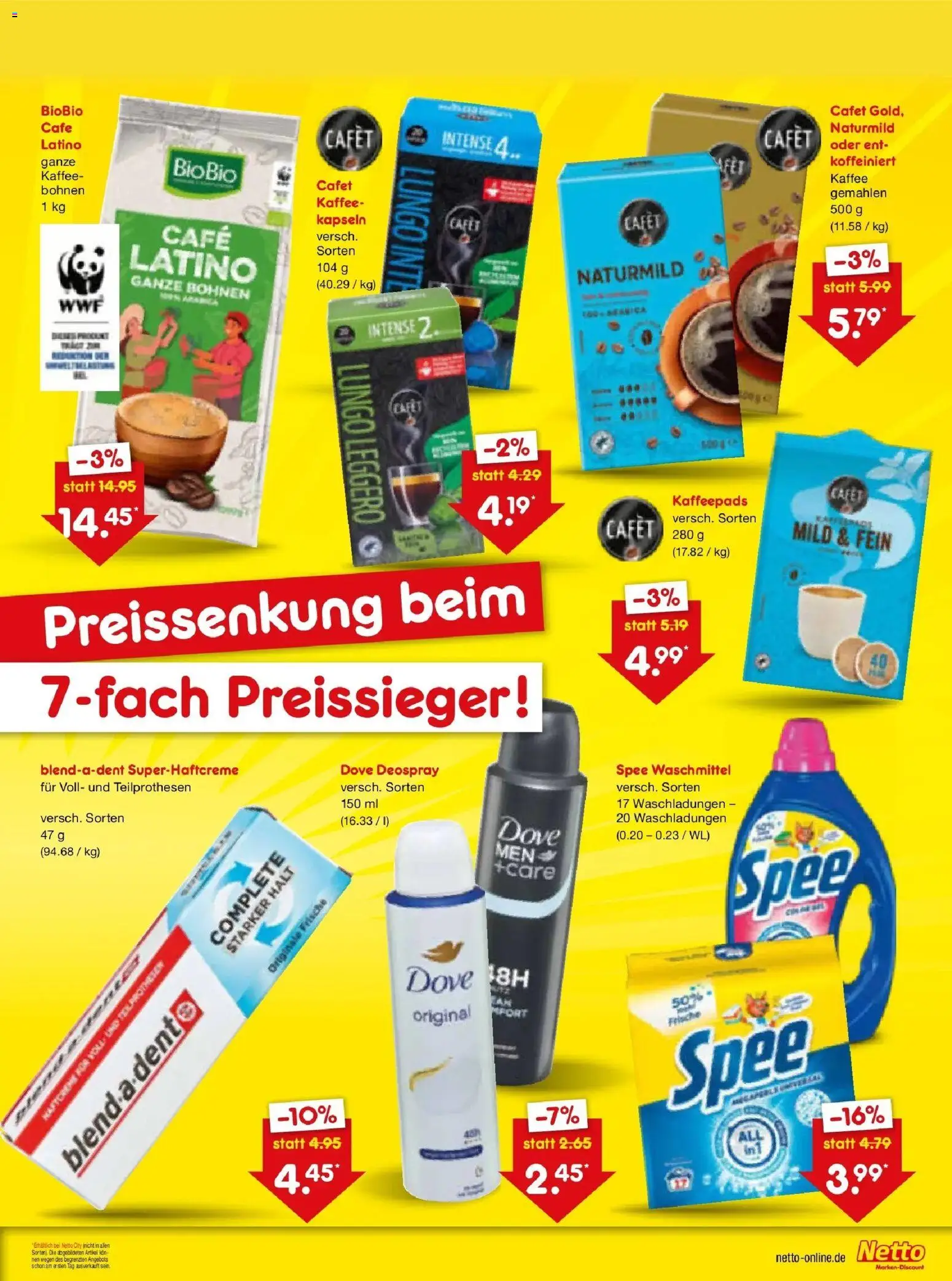 Netto Marken-Discount - Netto: Wochenangebote – gültig ab 05.07.2026 | Seite: 5 | Produkte: Kaffeepads, Kaffee, Spee, Deospray