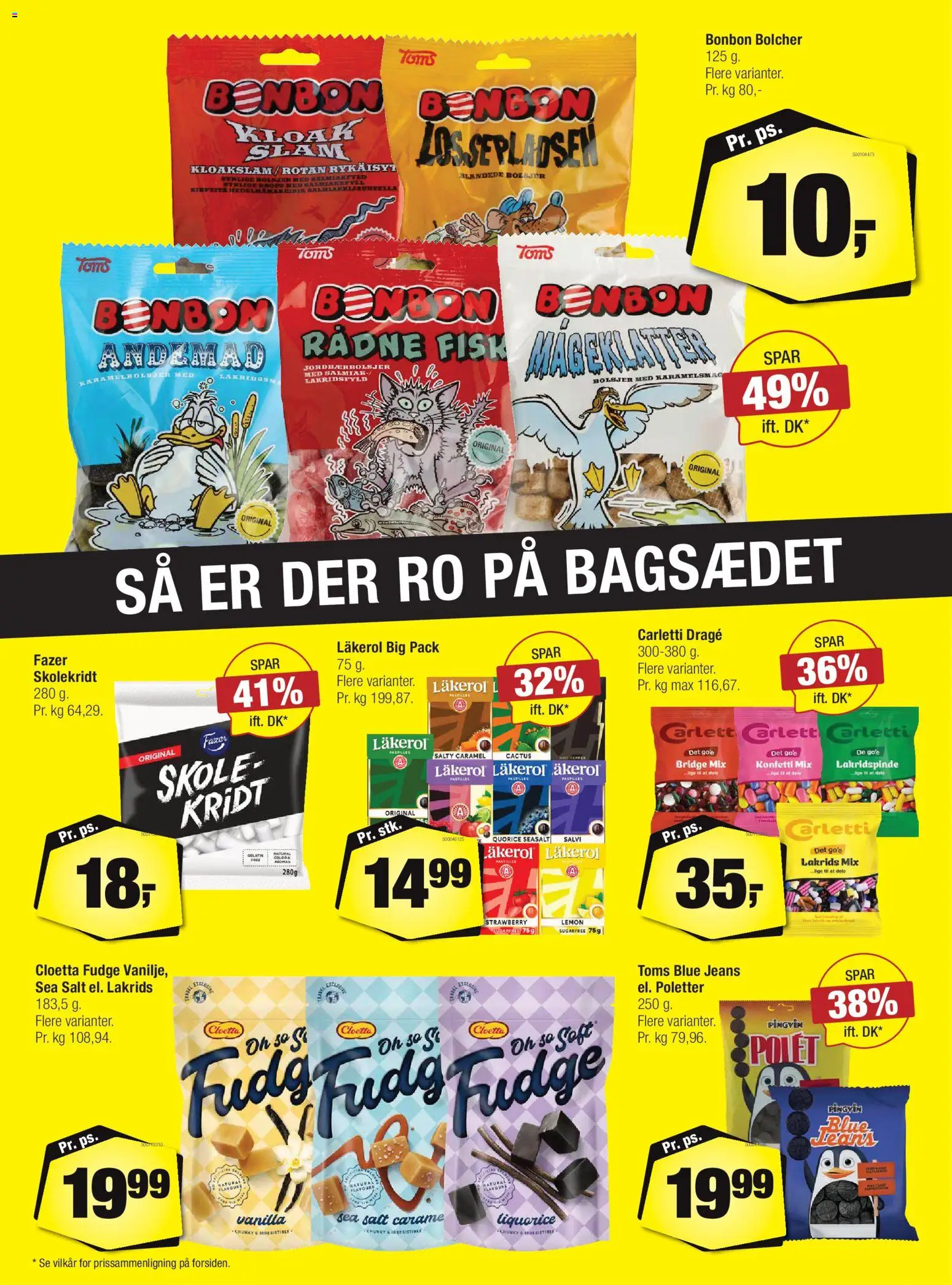 Calle tilbudsavis – gyldig fra 20.05.2026 | Side: 5 | Produkter: Salt, Lakrids, Bolsjer, Jeans