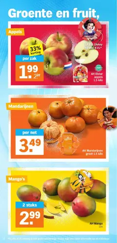 AH Elstar appels, AH Elstar appels 1.5 kilo - Voorbeeld van een folder van Albert Heijn, geldig van 21-09-2026 | Pagina: 12