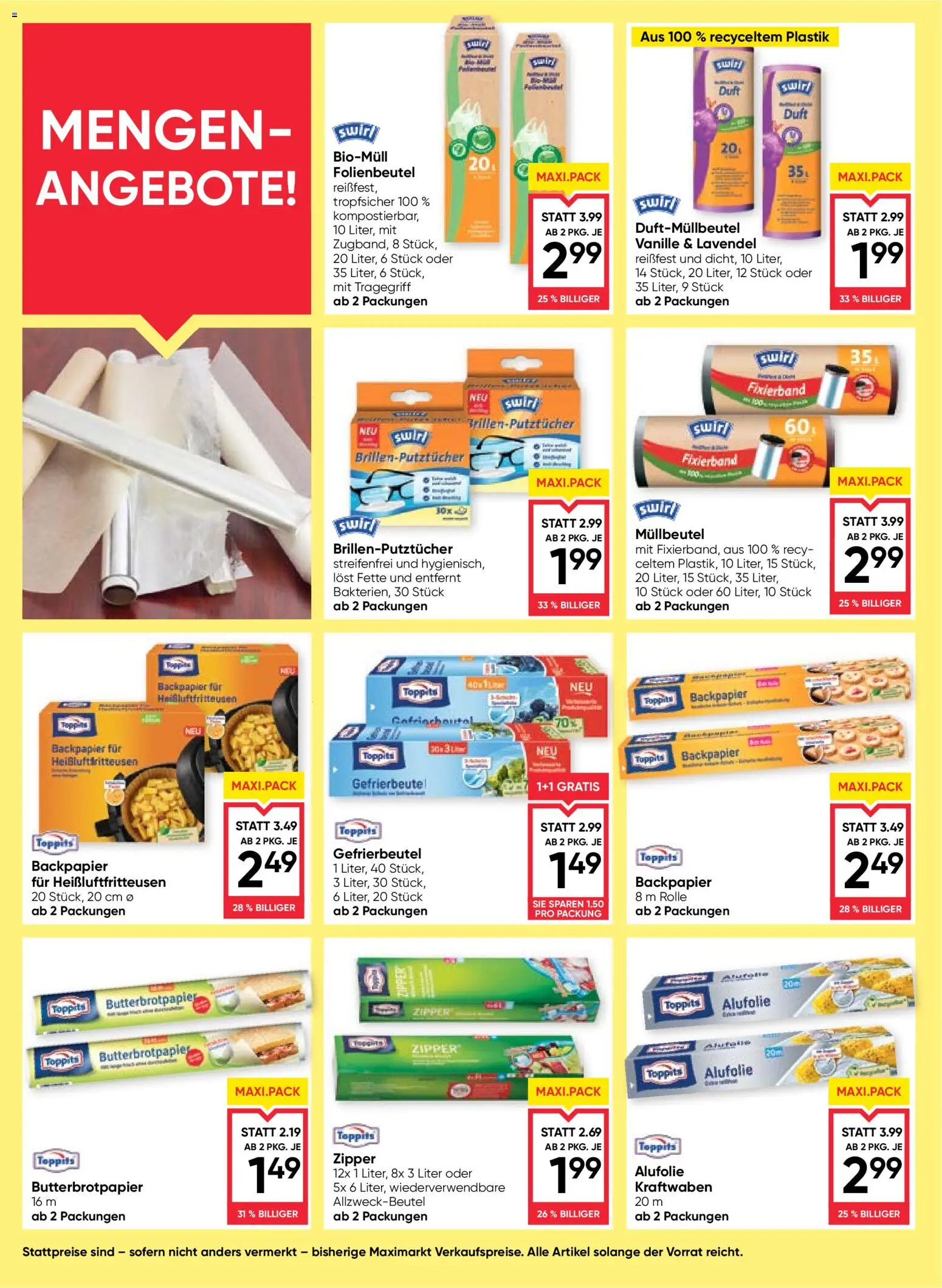 Maximarkt Flugblatt gültig ab 24.09.2026 | Seite: 18 | Produkte: Vanille, Duft
