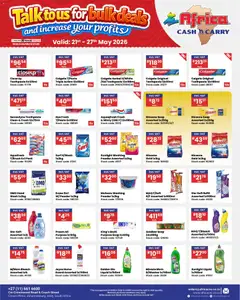 Africa Cash & Carry specials catalogue – valid from 21.05.2026 | Page: 17