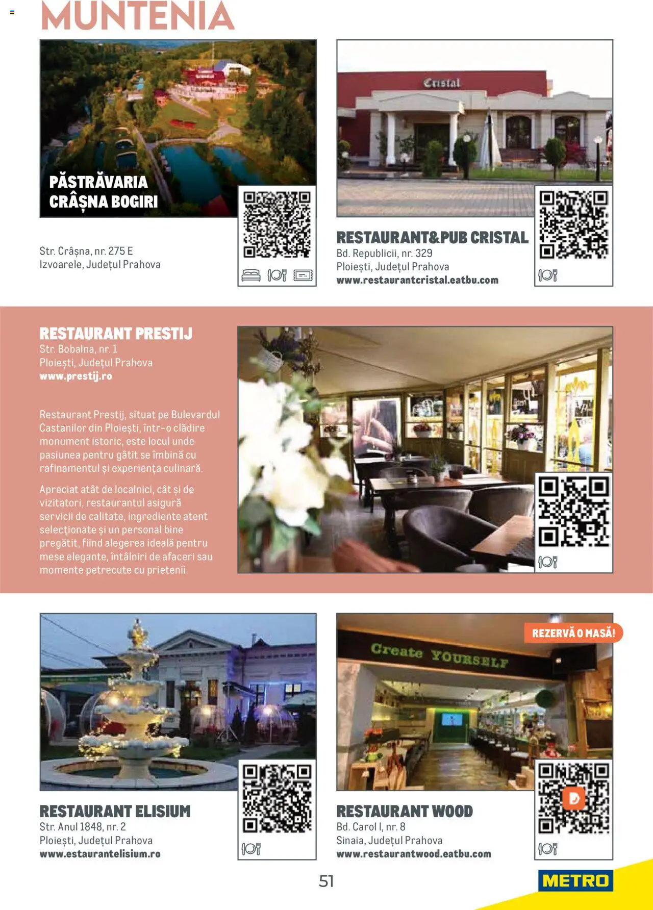 Noul catalog Metro – valabil de la 01.08.2025 | Pagină: 51 | Produse: Masă