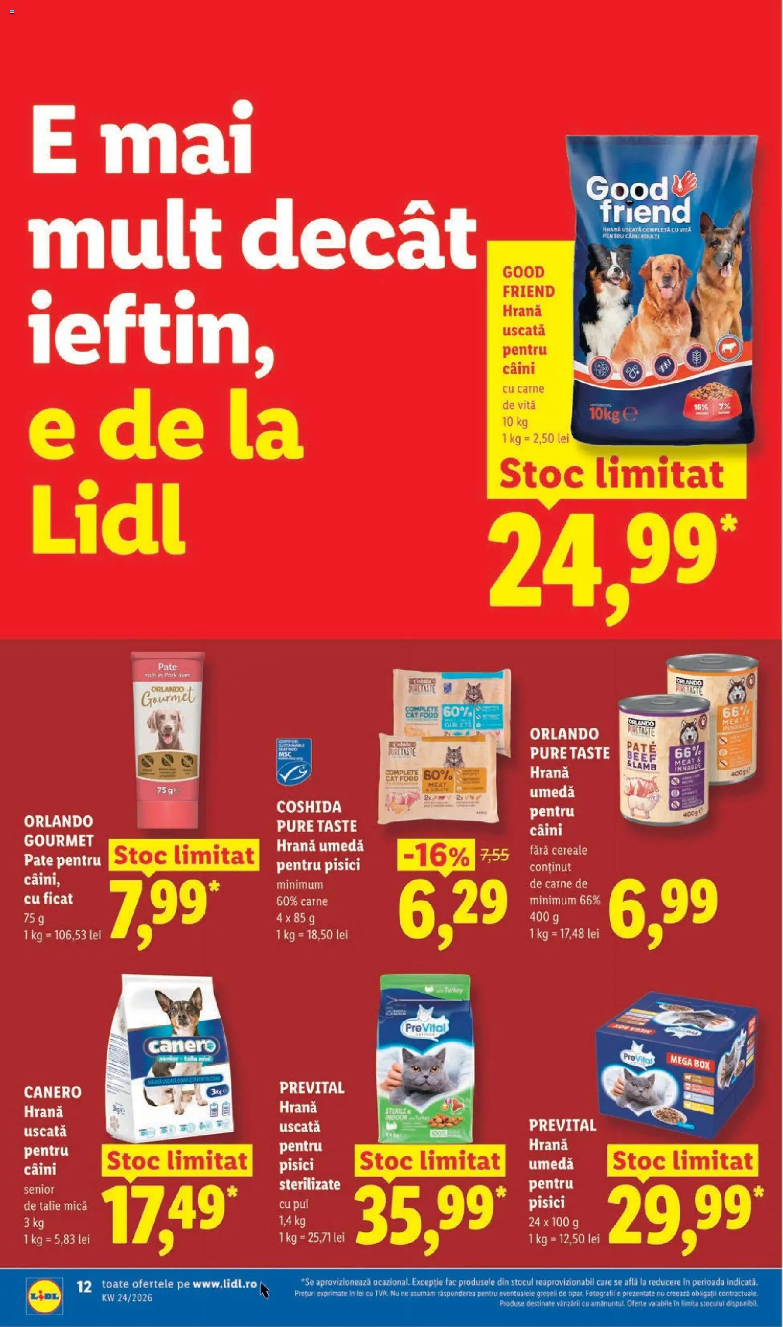 Noul catalog Lidl – valabil de la 08.06.2026 | Pagină: 12
