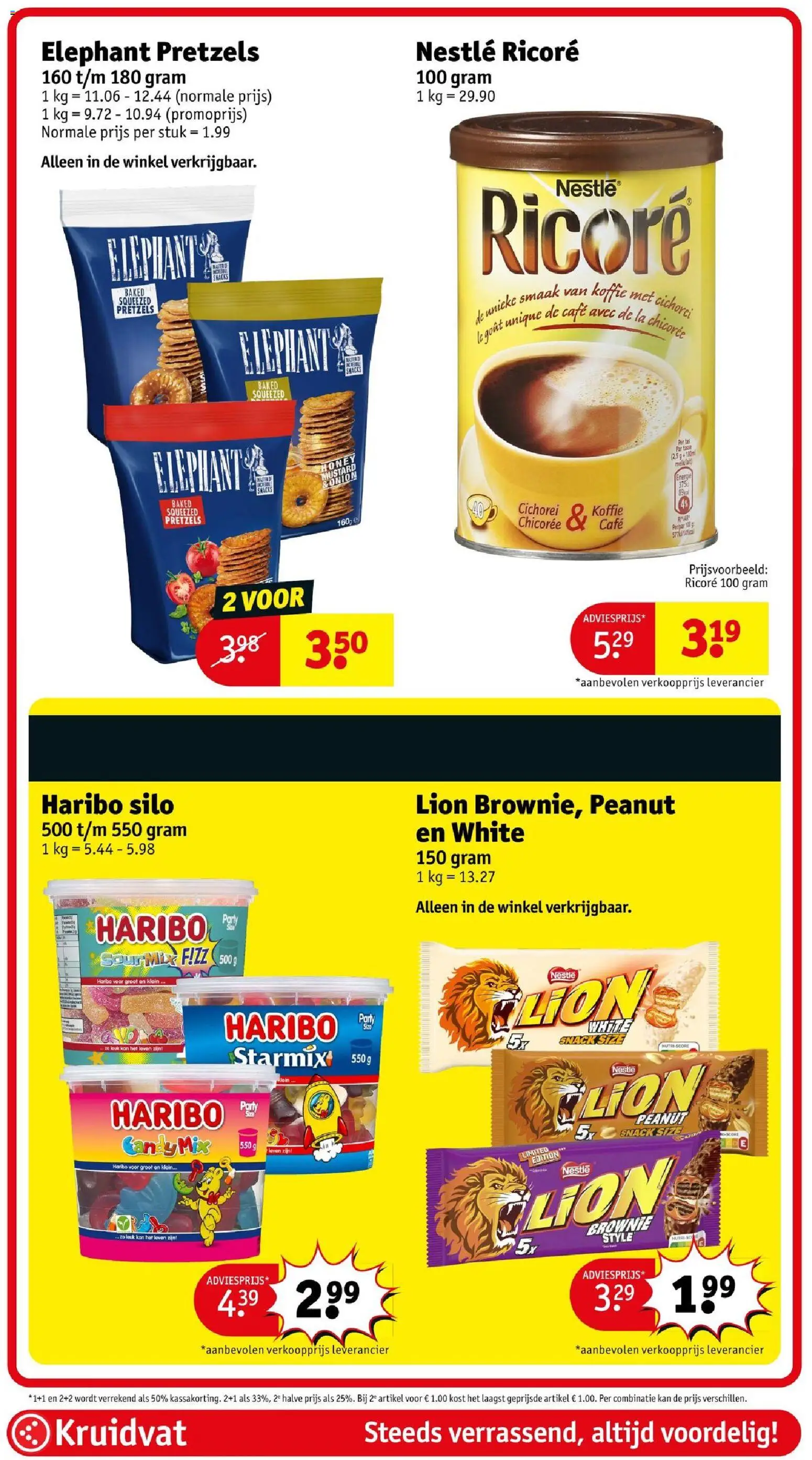 {H1} | Pagina: 65 | Producten: La, Melk, Kan, Koffie