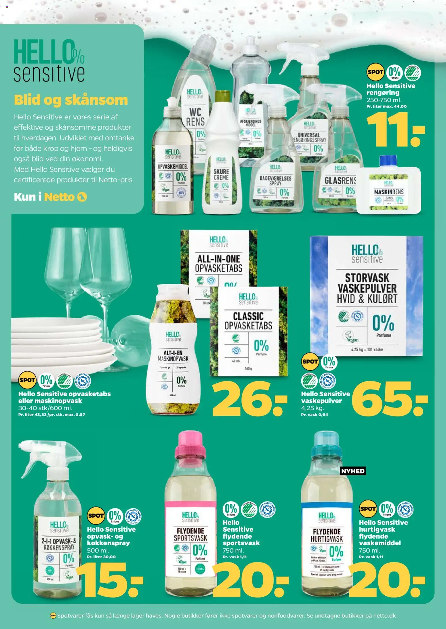 Netto tilbudsavis – gyldig fra 15/08/2026 | Side: 21 | Produkter: Parfume, Creme, Vaskepulver, Opvaskemiddel