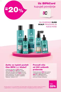 Bipa katalog BIPACard - Pregled kataloga iz trgovine Bipa, vrijedi od 01.05.2026