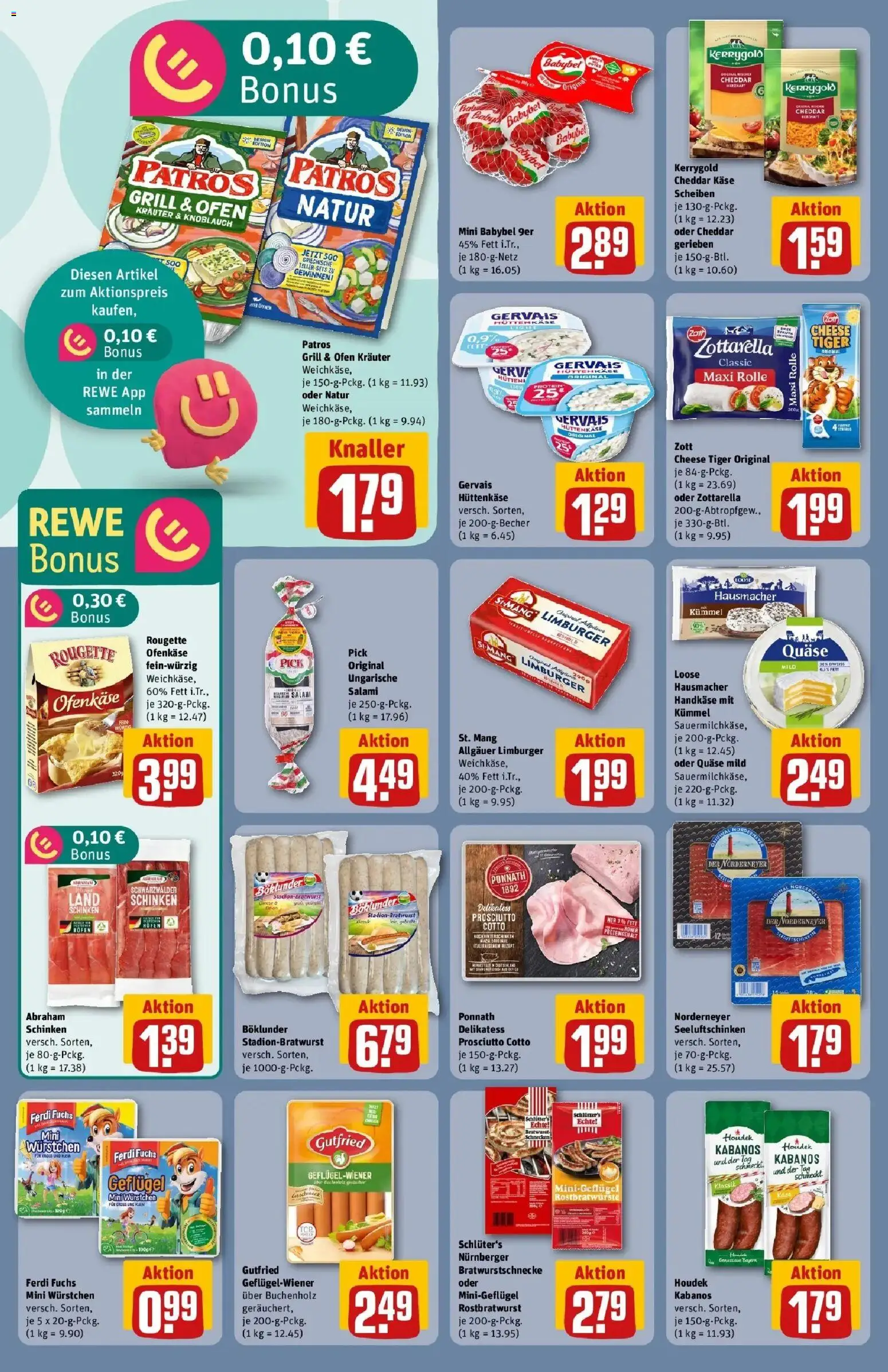 Rewe Prospekt Buxtehude – gültig ab 17.05.2026 | Seite: 16 | Produkte: Ofen, Käse, Rougette ofenkase, Schinken