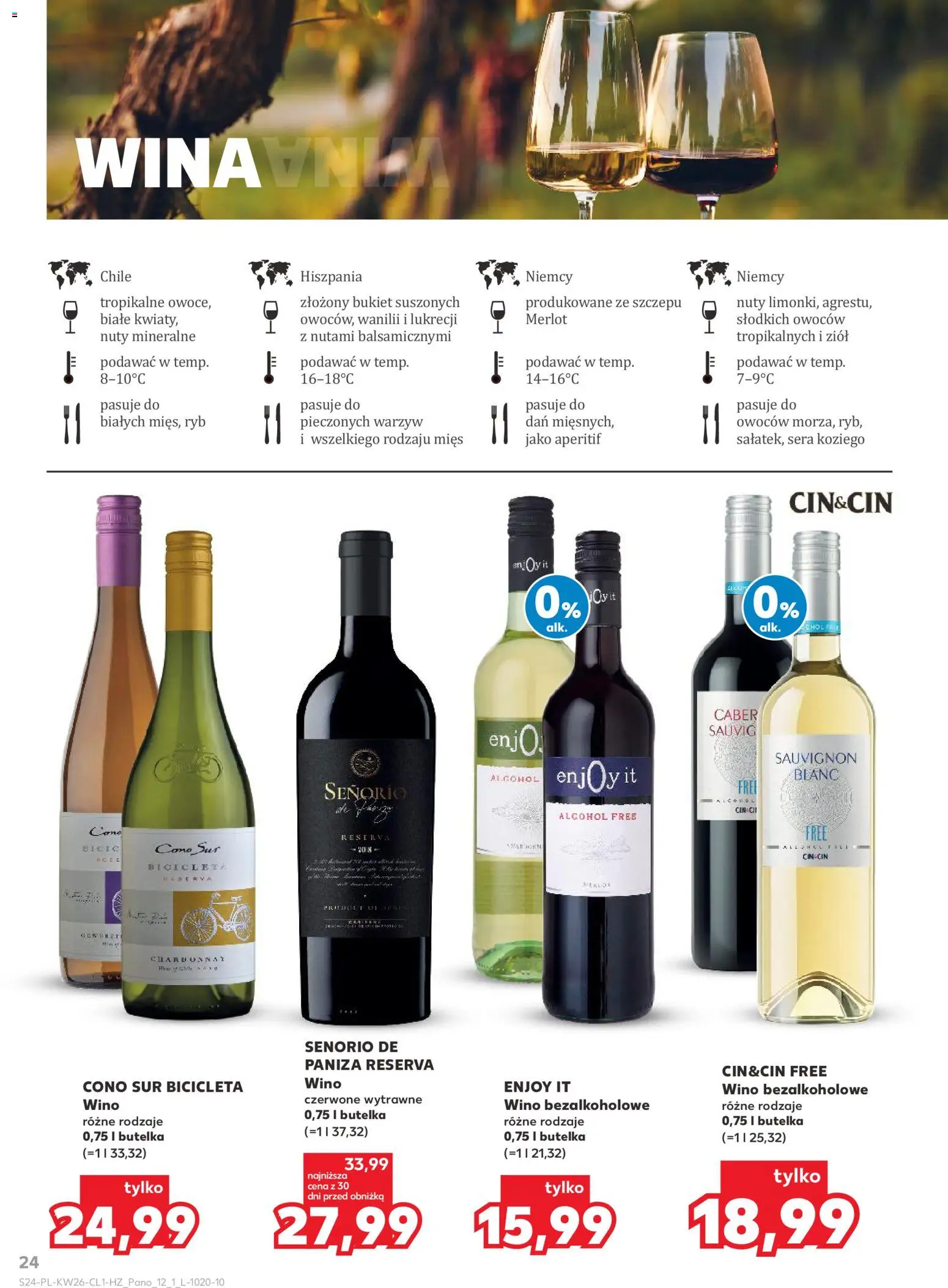 Kaufland Polsko leták - Barek od 25.06.2026 | Strana: 24 | Produkty: Merlot