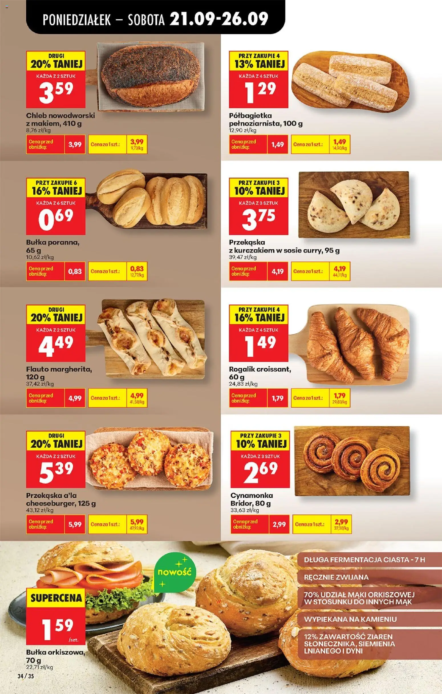 Biedronka Polsko leták od 21.09.2026 | Strana: 52 | Produkty: Chléb, Mák