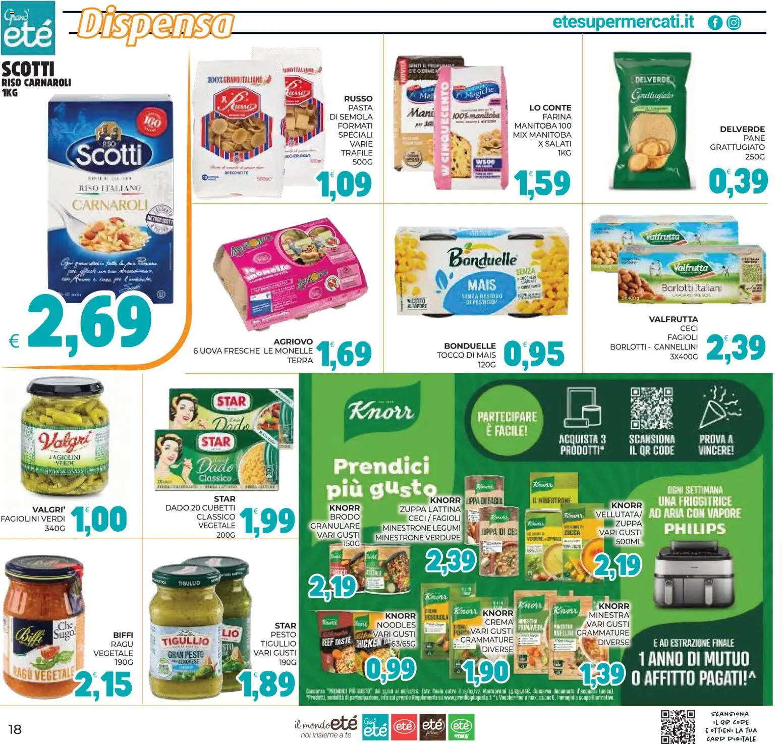 Volantino Eté del 13/10/2026 | Pagina: 18 | Prodotti: Legumi, Brodo, Cannellini, Verdure
