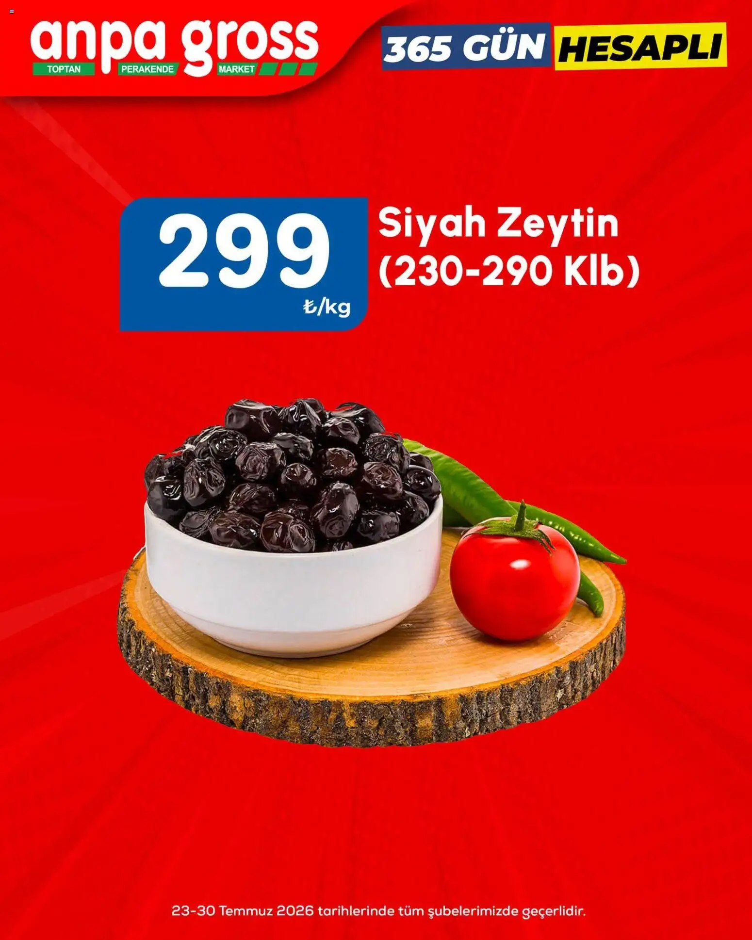Anpa Gross Katalog - 23 Temmuz 2026 tarihinden itibaren geçerlidir | Sayfa: 7 | Ürünler: Zeytin