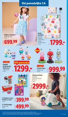 Haljina za devojčice, Haljina za devojčice, veličine: 98-128 - pregled Lidl kataloga - važi od 28.05.2026 | Strana: 95
