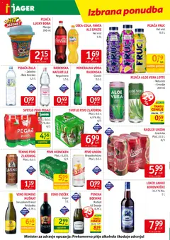 Jager katalog akcije – veljaven od 16.09.2026 | Stran: 12 | Izdelki: Heineken, Aloe Vera, Penina, Mineralna voda
