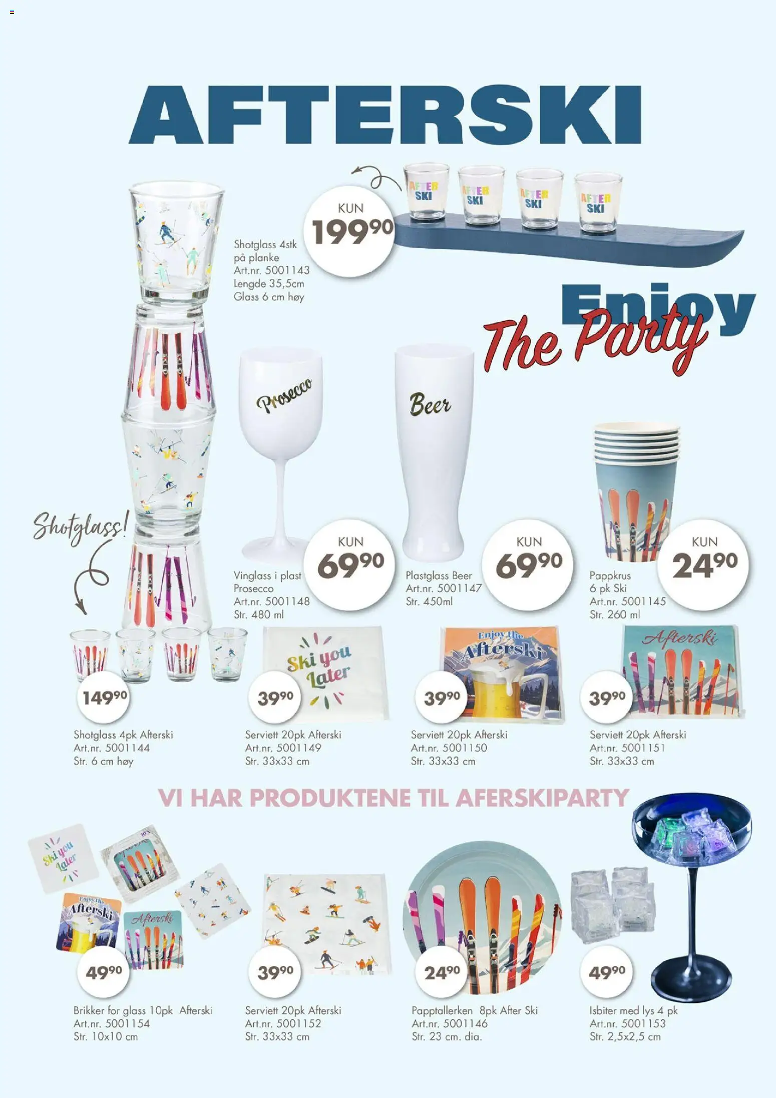 {H1} | Side: 16 | Produkter: Plastglass, Vinglass, Glass, Isbiter