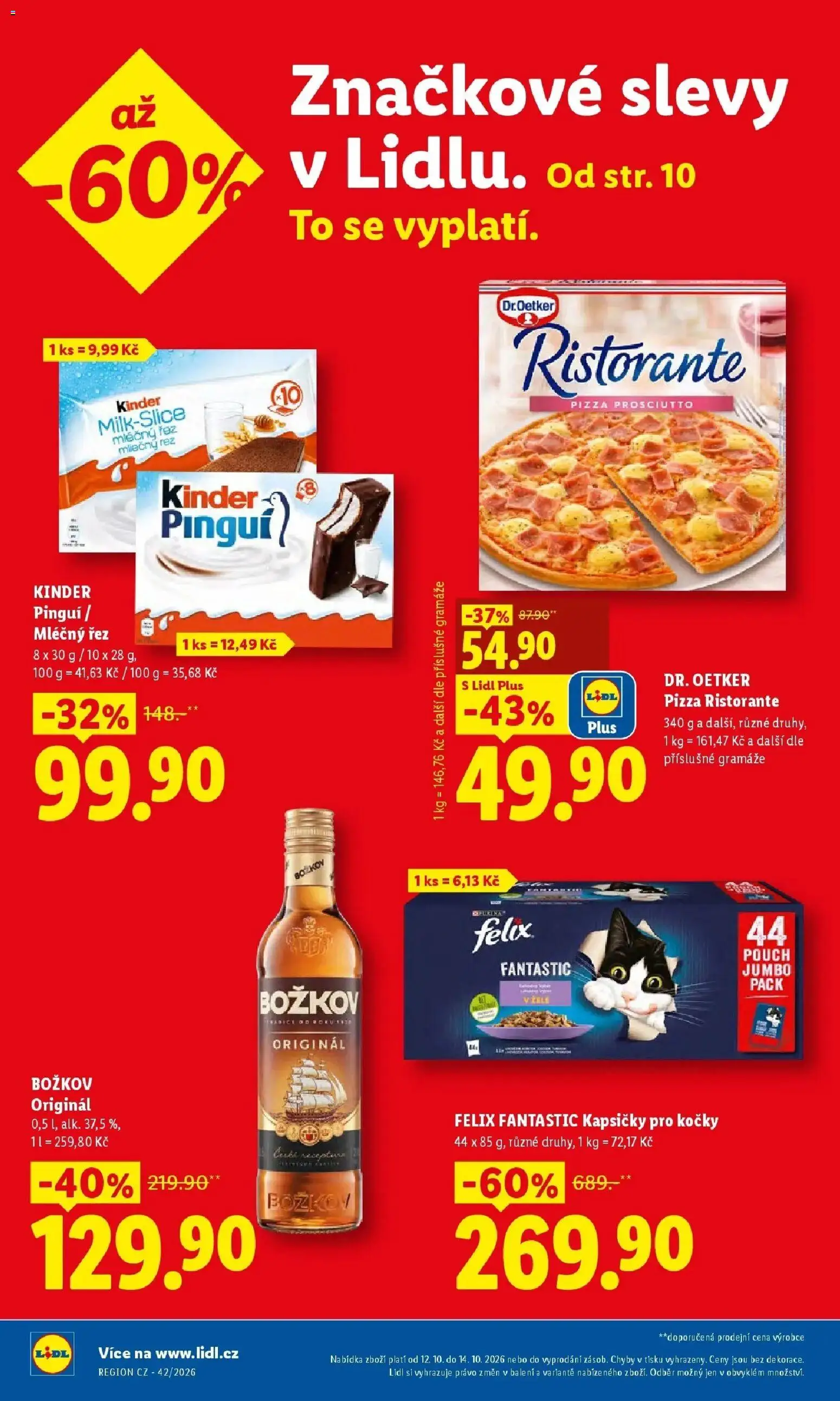 Lidl leták od 12.10.2026 - Nový akční leták | Strana: 2