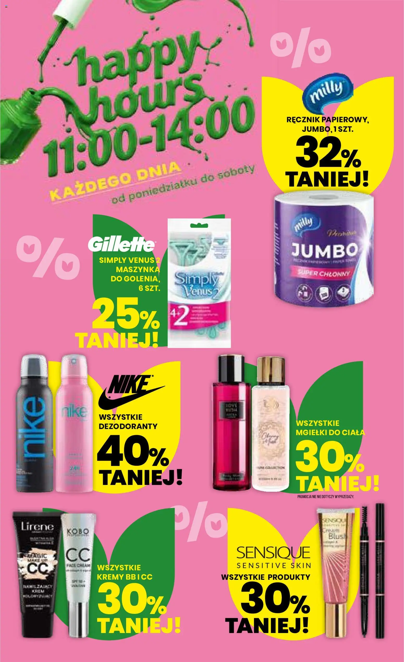 Drogerie Natura gazetka od 18.05.2026 | Strona: 10 | Produkty: Gillette, Body, Krem