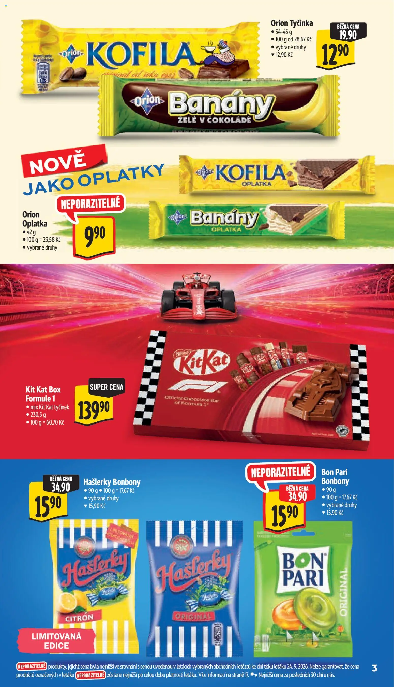 Albert leták - Supermarket Frenštát pod Radhoštěm od 30.09.2026 | Strana: 13 | Produkty: Box, Citron, Kofila, Oplatky