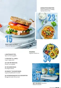 Forhåndsvisning av Rema 1000 Matmagasin Matlyst gyldig fra 05.01.2026 | Side: 3 | Produkter: Pizza, Gorgonzola, Pasta, Taco