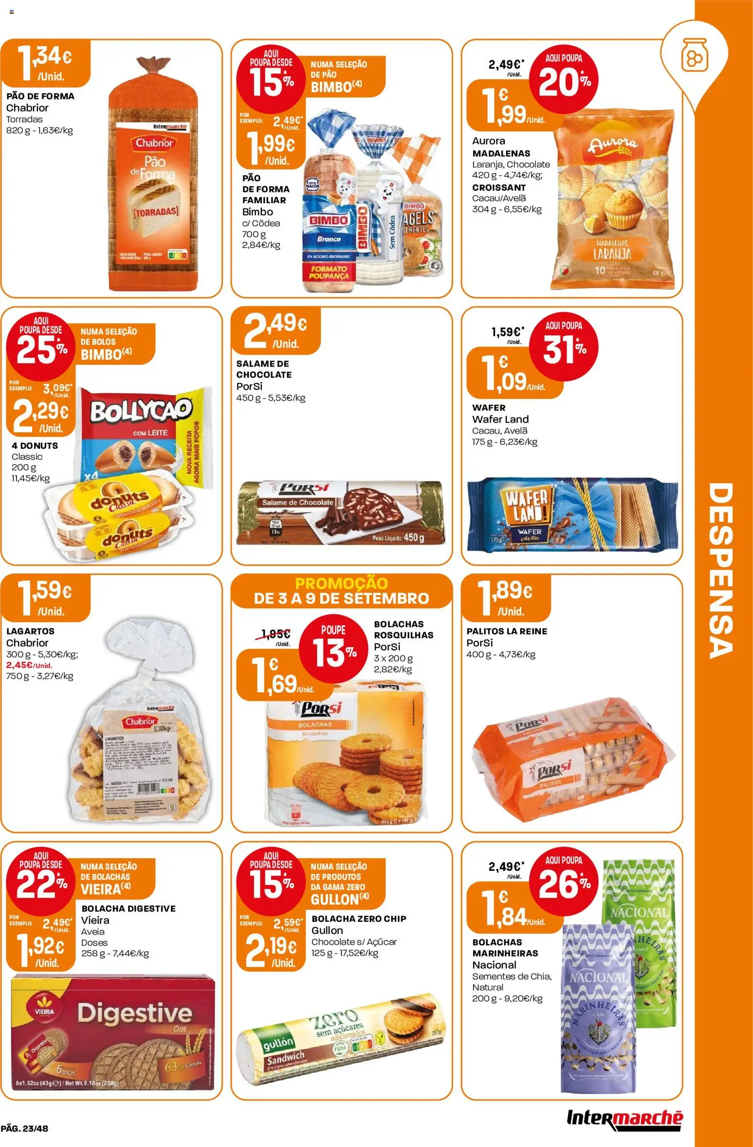 Intermarché folheto │ válido de 03/09/2026 | Página: 23