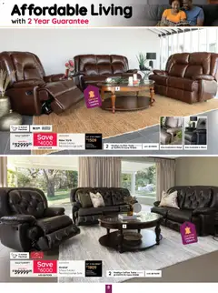 Bradlows specials catalogue – valid from 16.04.2026 | Page: 8 | Products: Coffee table, Table, Lounge suite, Coffee