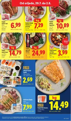 Svježa mlada teletina za pečenje, cca 2 kg - Pregled kataloga iz trgovine Lidl, vrijedi od 23.07.2026 | Stranica: 59