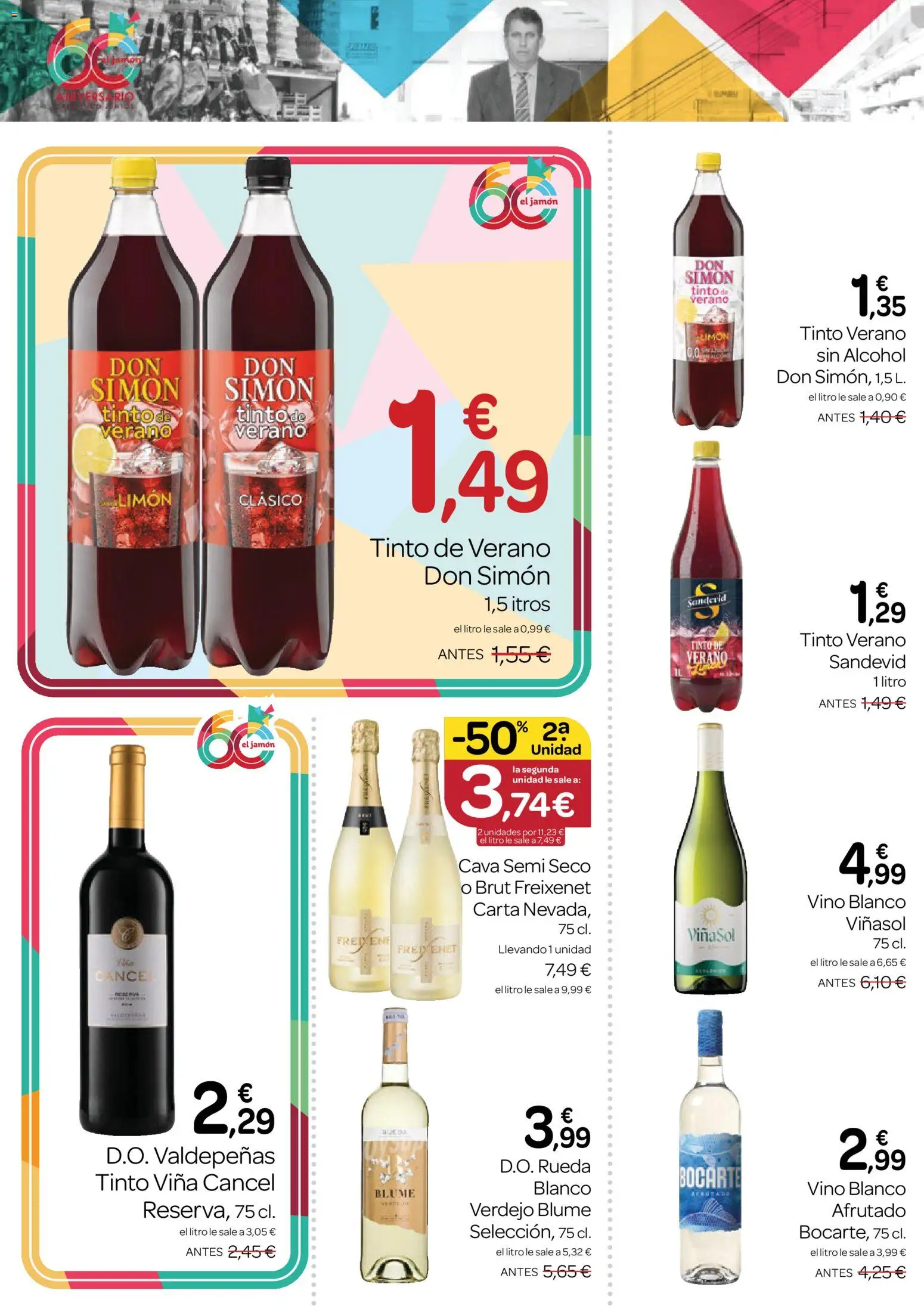 Supermercados El Jamón folleto │ válido desde el 28.05.2026 | Página: 10 | Productos: Jamón, Vino