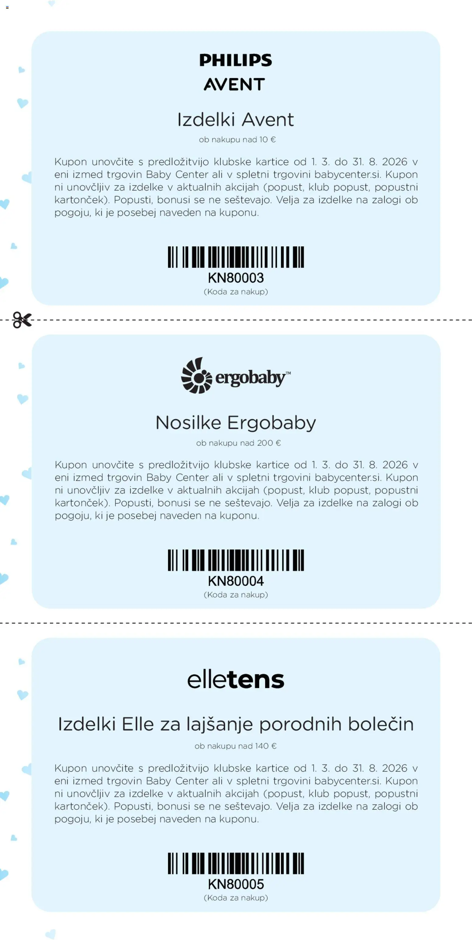 Novi Baby center katalog ponudbe – veljaven od 08.07.2026 | Stran: 8