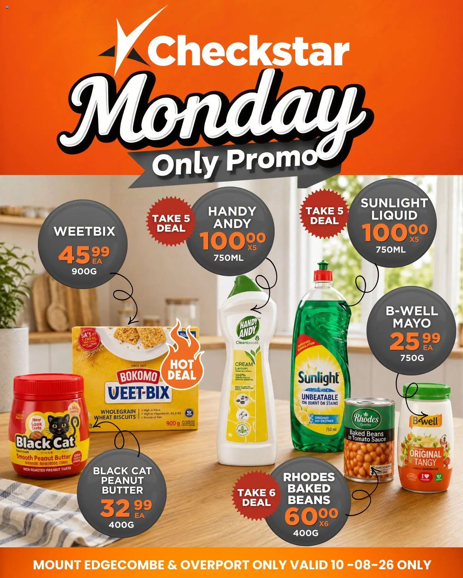New Check Star catalogue – valid from 10/08/2026 | Page: 2 | Products: Beans, Vitamins, Butter, Lemon