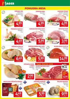 Jager katalog akcije – veljaven od 23.09.2026 | Stran: 3 | Izdelki: Ražnjiči, Piščančja bedra, Riba, Grill