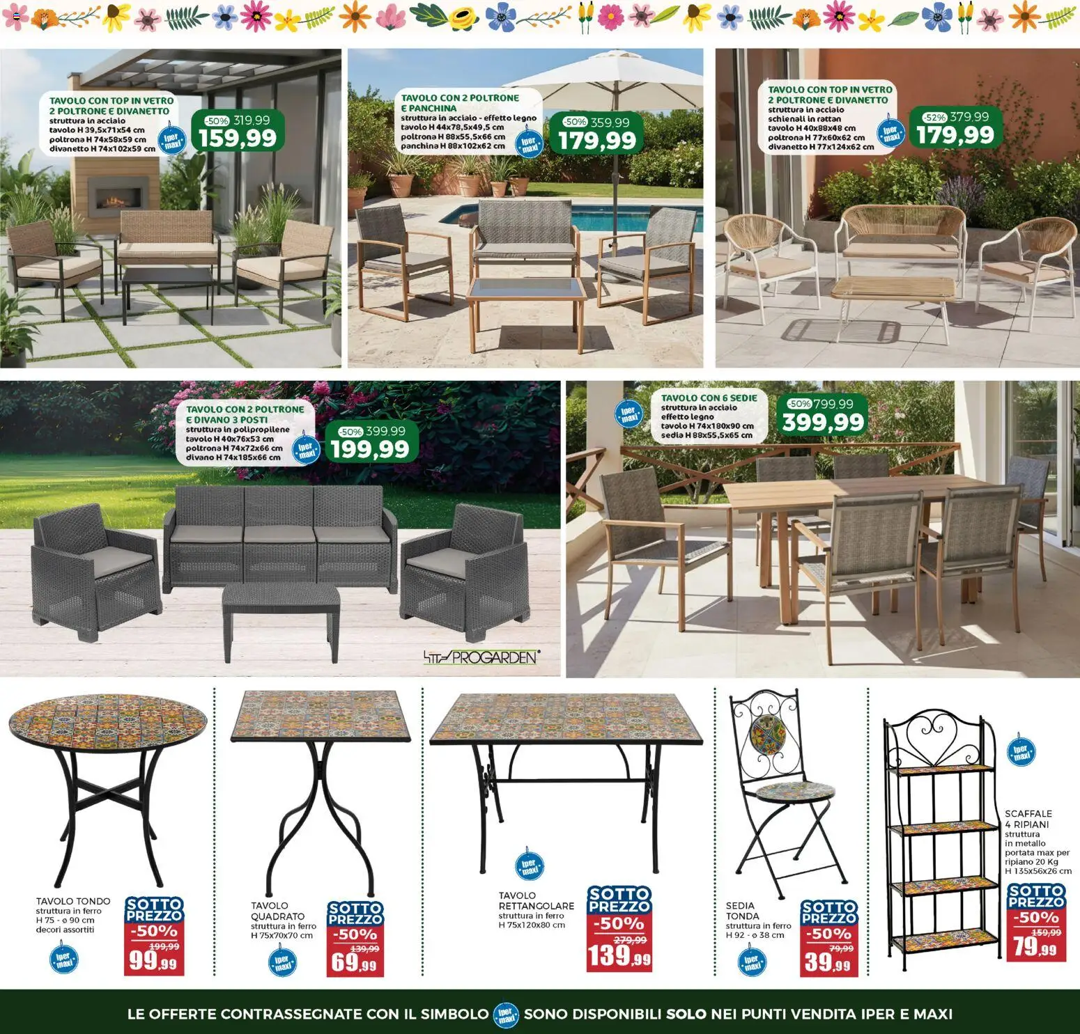 Volantino Happy Casa del 13.05.2026 | Pagina: 22 | Prodotti: Ripiano, Top, Scaffale, Poltrona