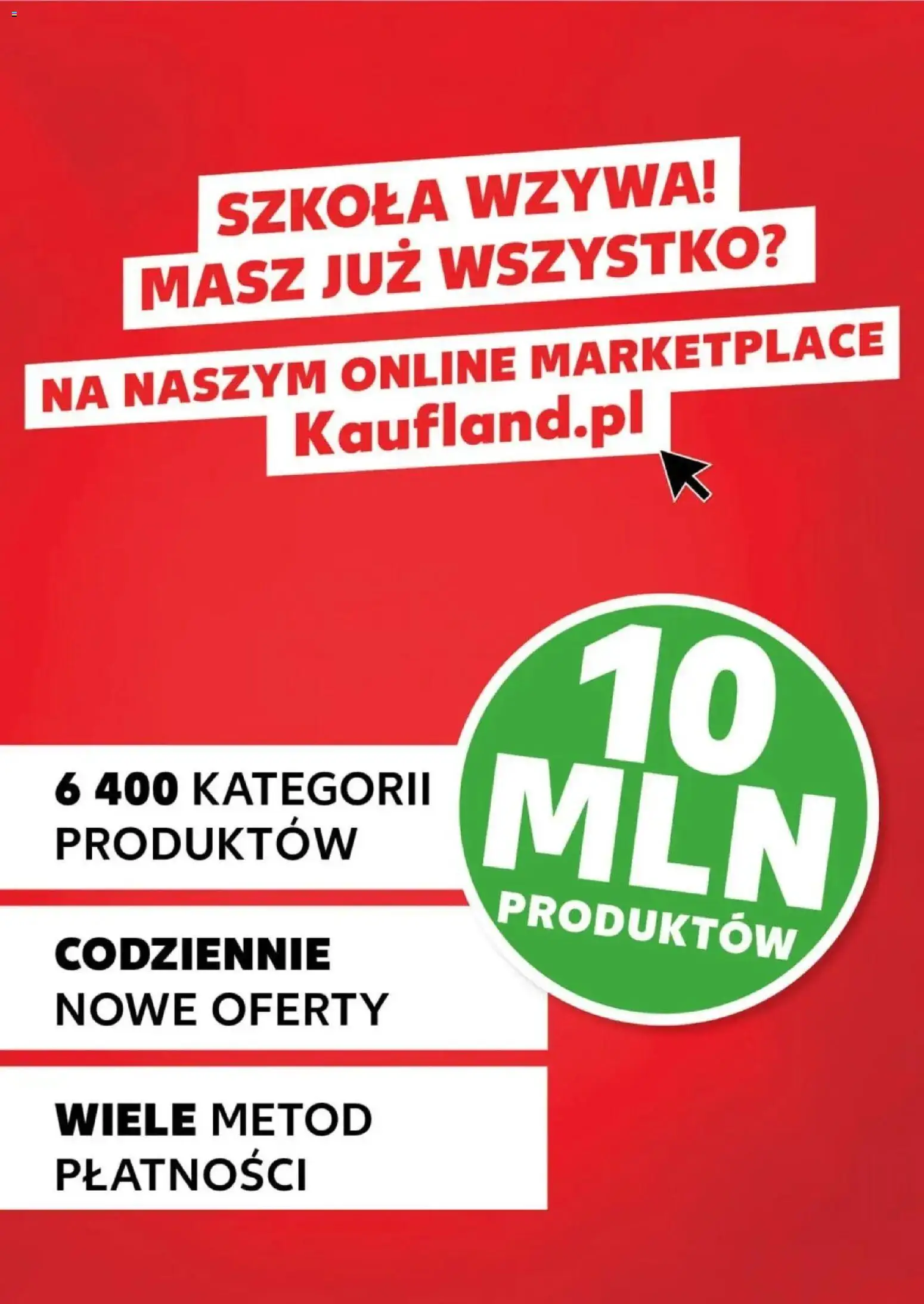 Kaufland gazetka - Wszystko do szkoły od 12.08.2026 - od jutra PDF | Strona: 34