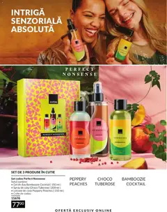 Ofertele Avon valabile de la 01.08.2026 | Pagină: 184 | Produse: Cutie, Duș, Gel de duș, Cocktail