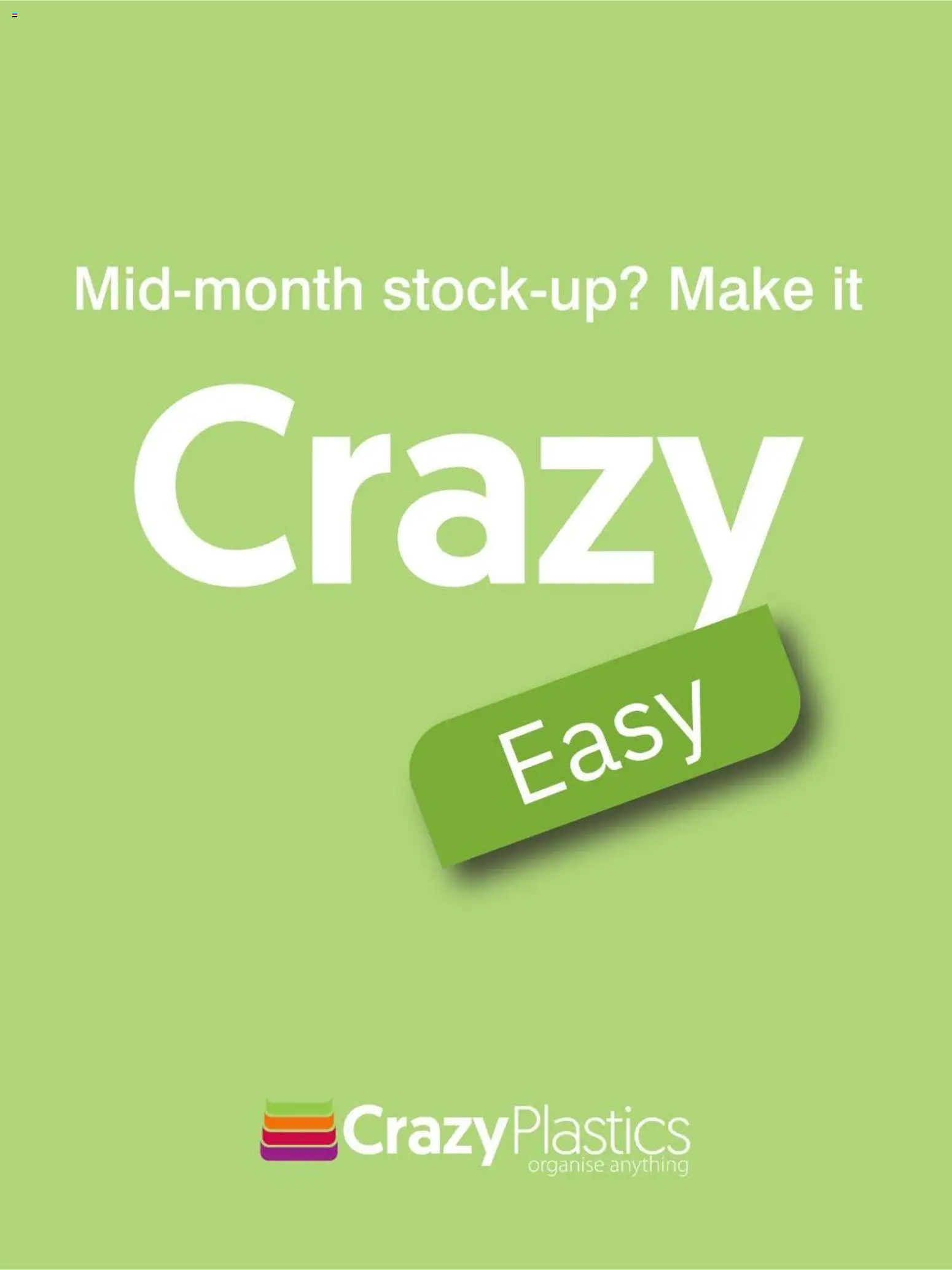 New Crazy Plastics catalogue – valid from 17/07/2026 | Page: 1