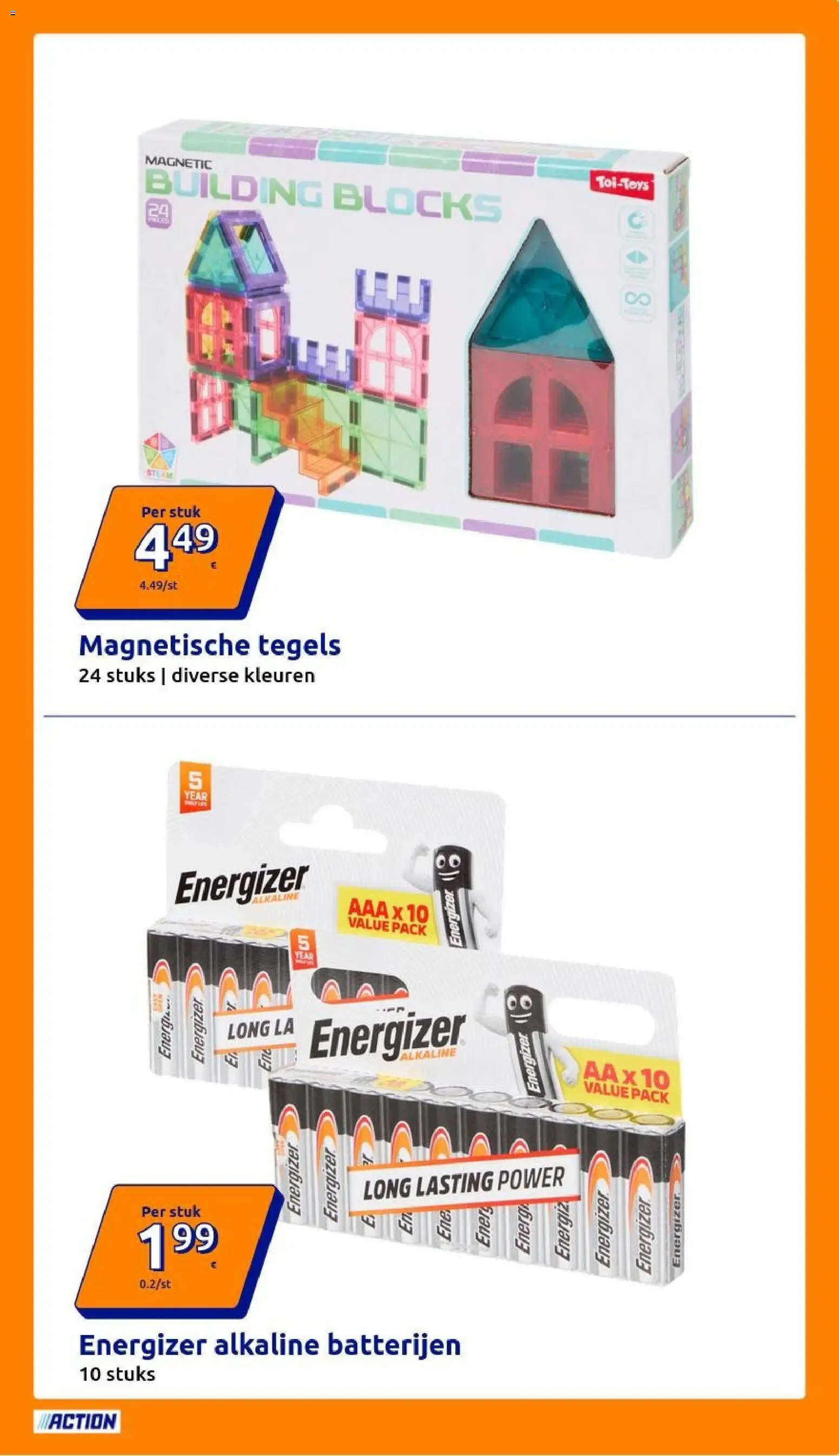 {H1} | Pagina: 9 | Producten: La, Tegels, Batterijen